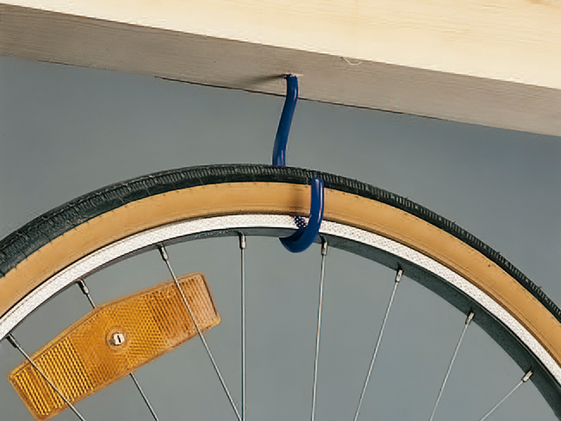 Ruuvikoukku Pisla L-malli teräs/muovitettu