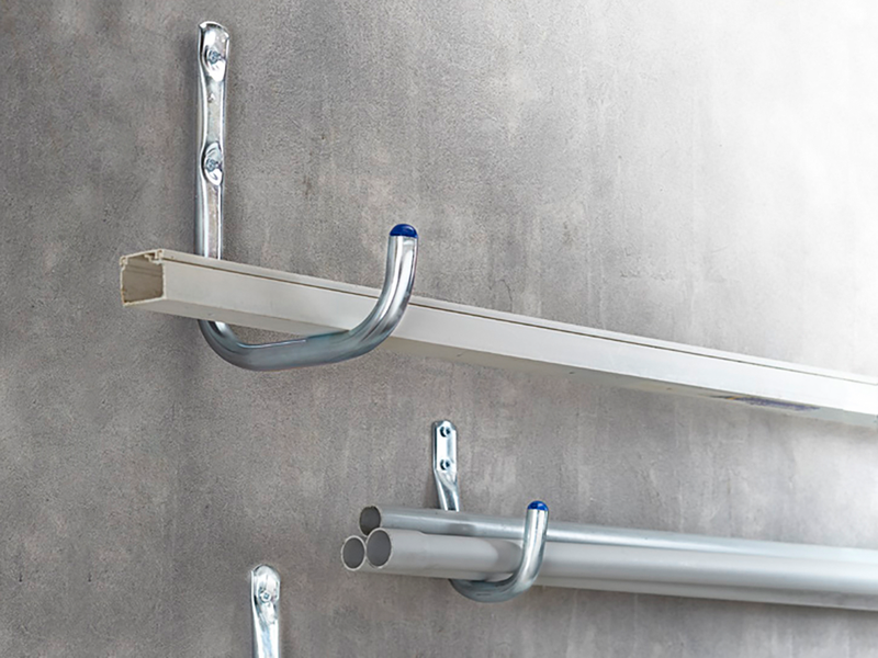 Varastokoukku Pisla 16/210mm teräs/sinkitty