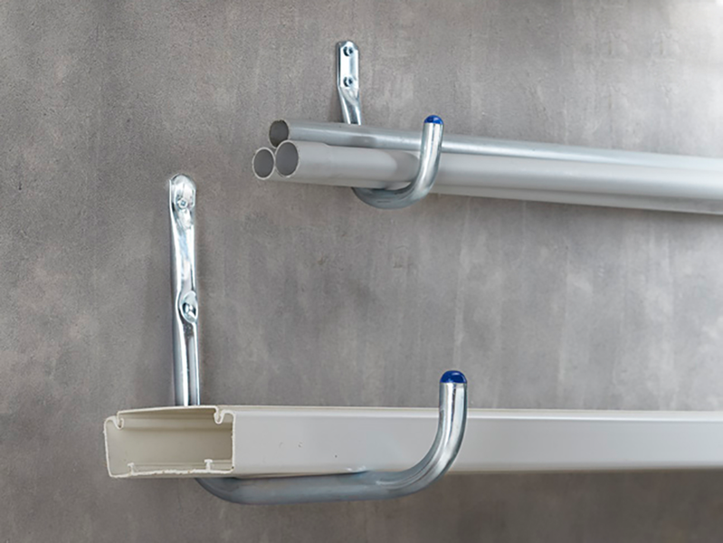 Varastokoukku Pisla 16/285mm teräs/sinkitty