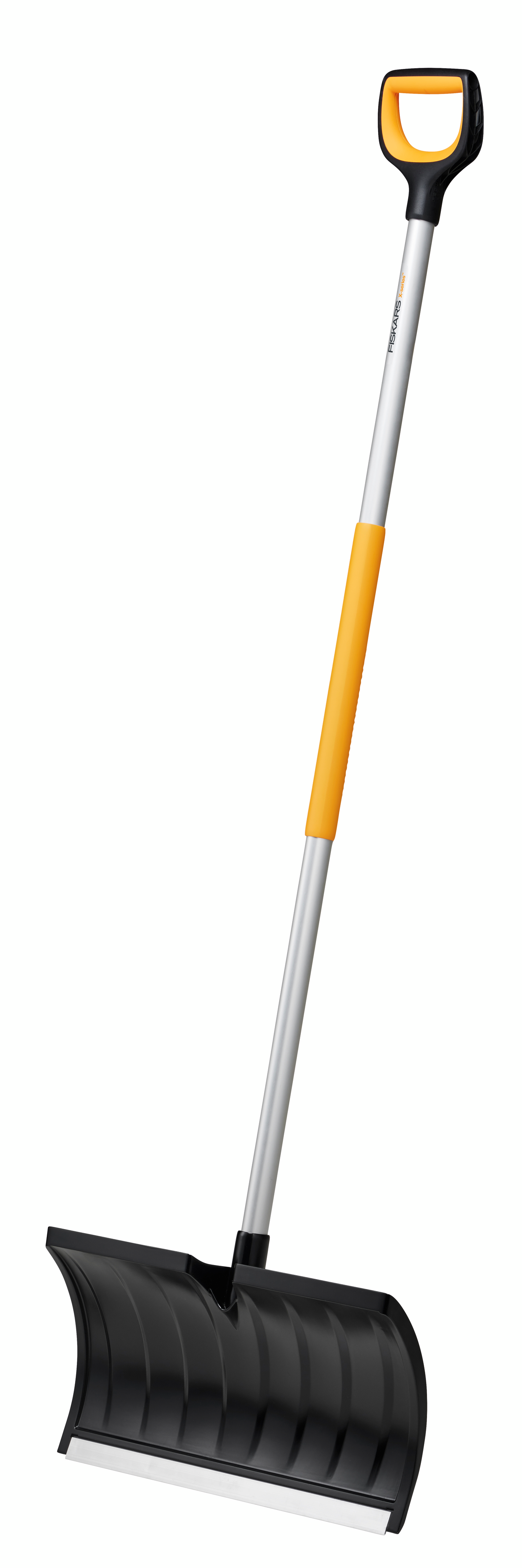 Lumentyönnin Fiskars X-Series rullaava