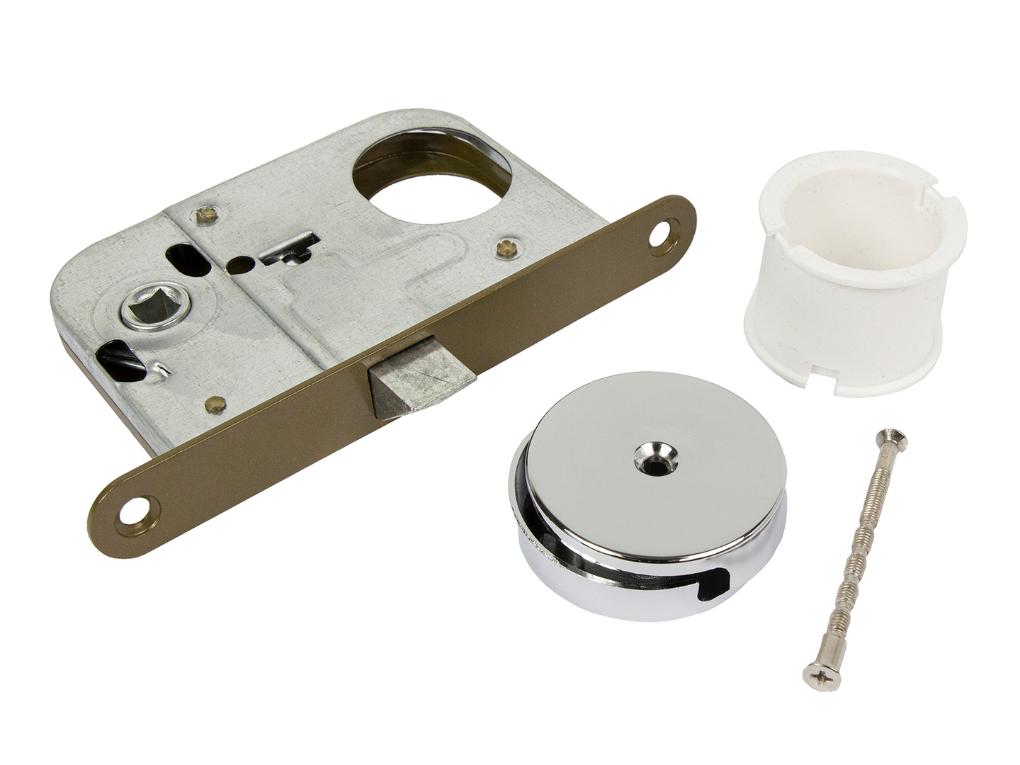 Paloturvasetti Pisla välioviin kromattu peitekilpi