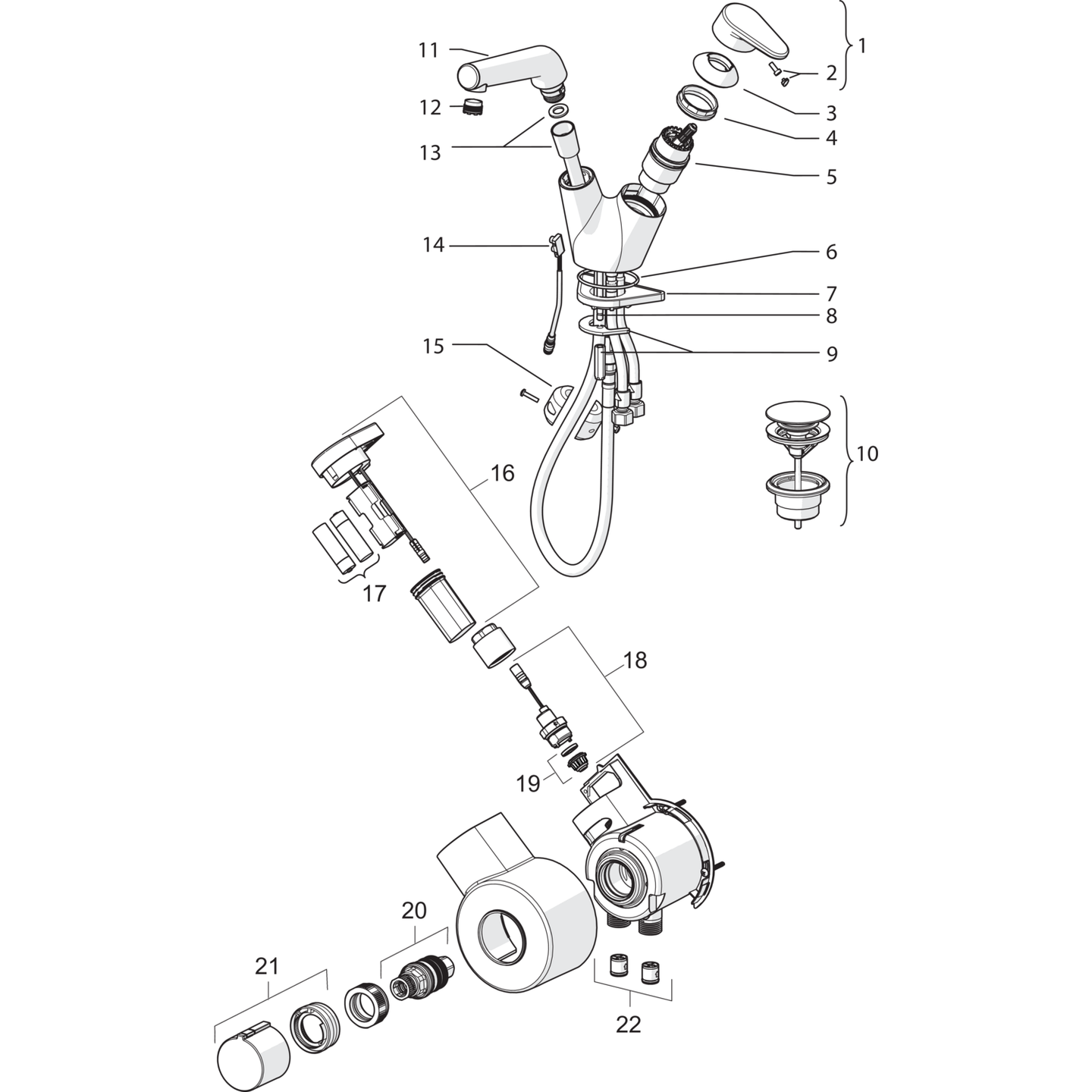 Pesuallashana Oras 2213F Signa 3V kromi