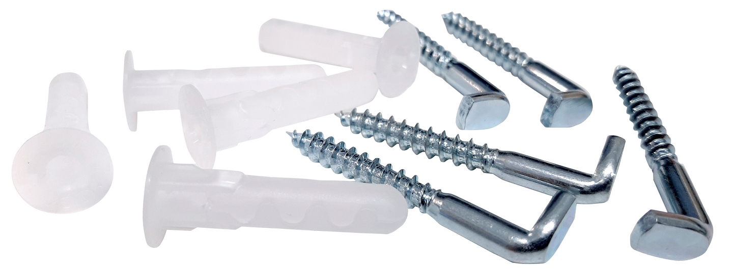 Tulppa Toggler Alligator AF6 6mm laipalla + l-koukut 5kpl