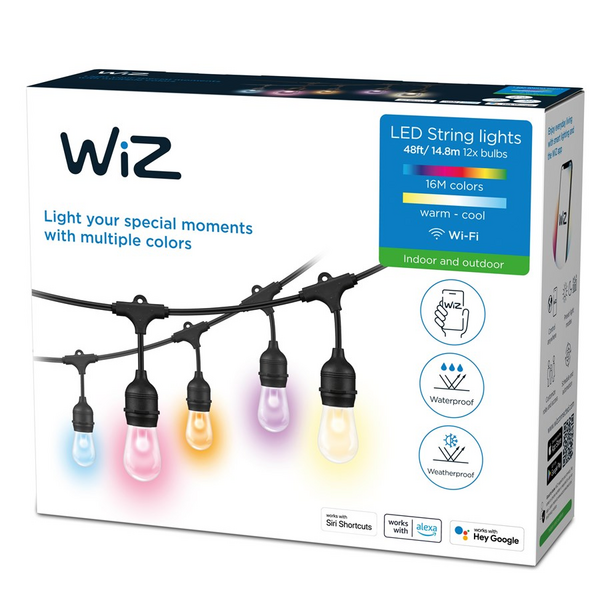 Led-valosarja WiZ 1,48m 120lm 12W 2700-5000K RGB