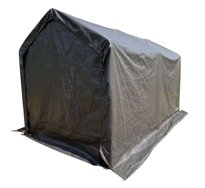 Pressutalli PROF 2,3x3,7x2,34m tummanharmaa