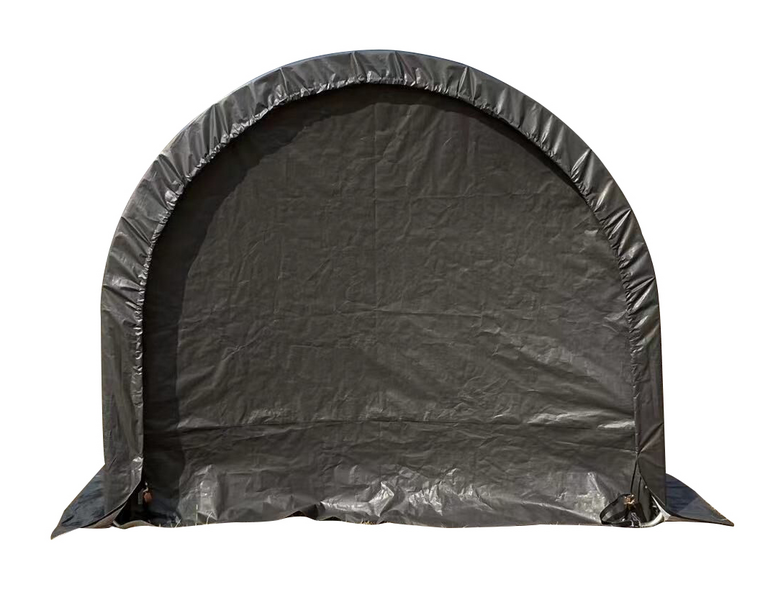 Pressutalli PROF 3,0x5,0x2,4m tummanharmaa/valkoinen