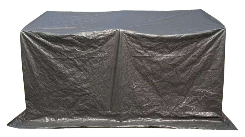 Pressutalli PROF 2,3x3,7x2,34m tummanharmaa