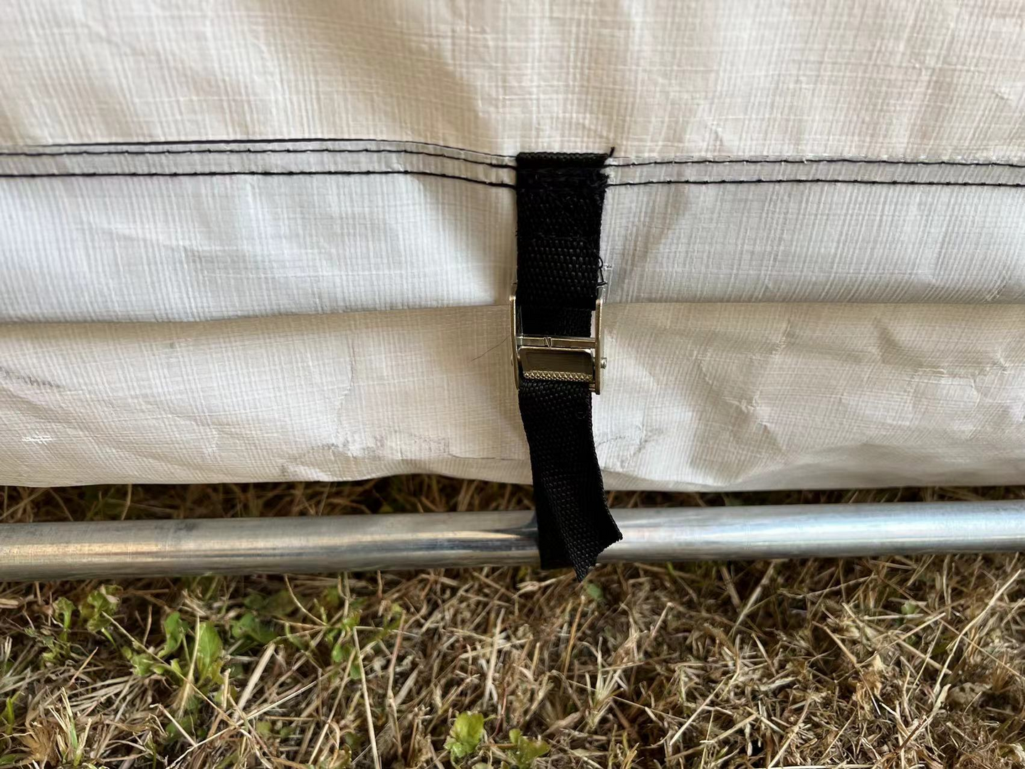 Pressutalli PROF 2,3x3,7x2,34m tummanharmaa