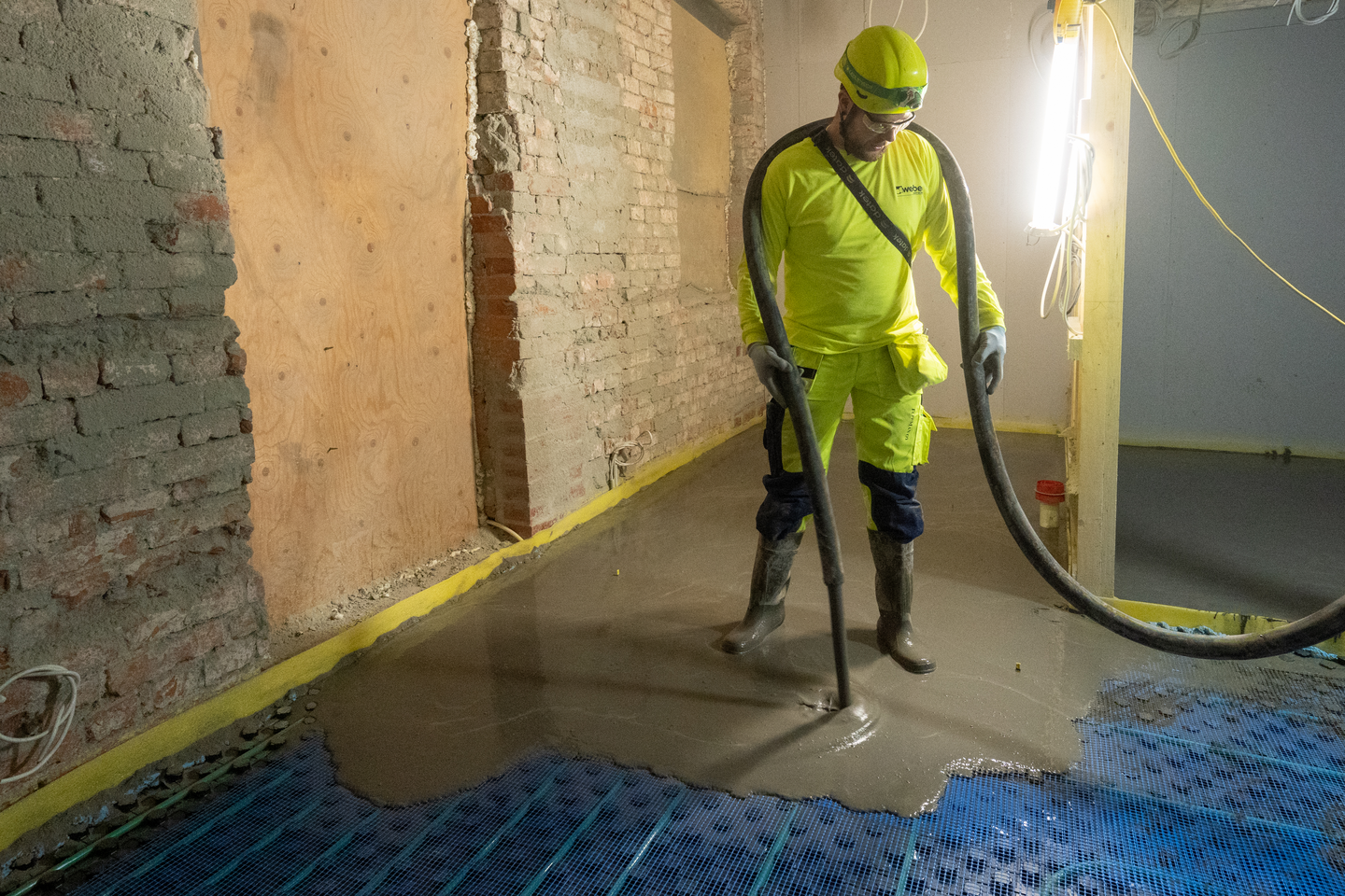 Lattiatasoite Weber 120 Reno Saneeraus Plaano 20kg