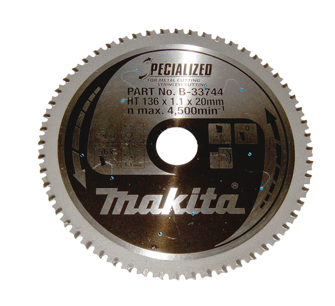 Pyörösahanterä Makita Specialized 136x20x1,1mm Z-56