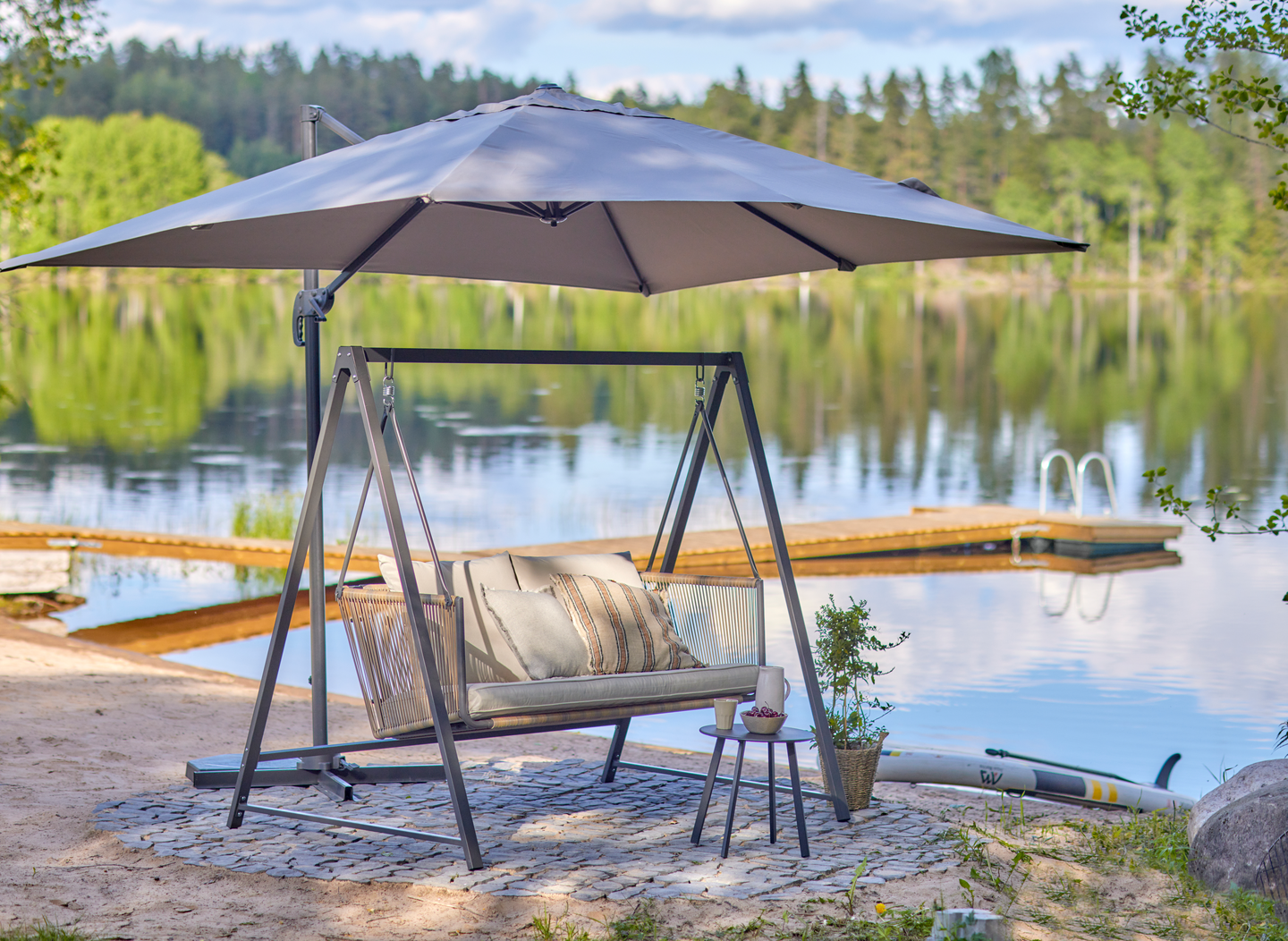 Aurinkovarjo Cello Paris L325x235 cm beige