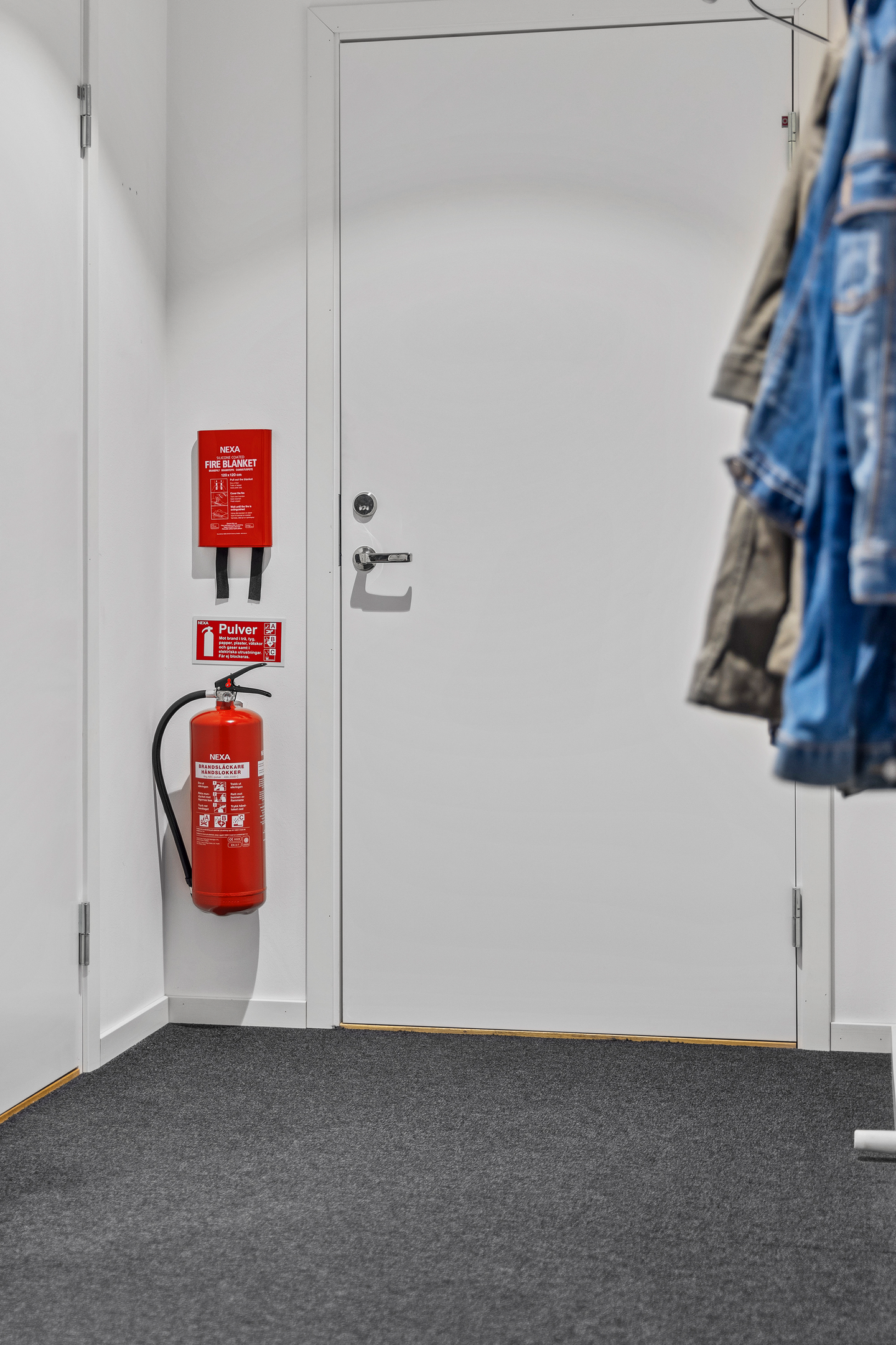 PULVERSLÄCKARE NEXA 6 KG 43A RÖD NE, BRANDSLÄCKARE 6 KG PULVER 43A