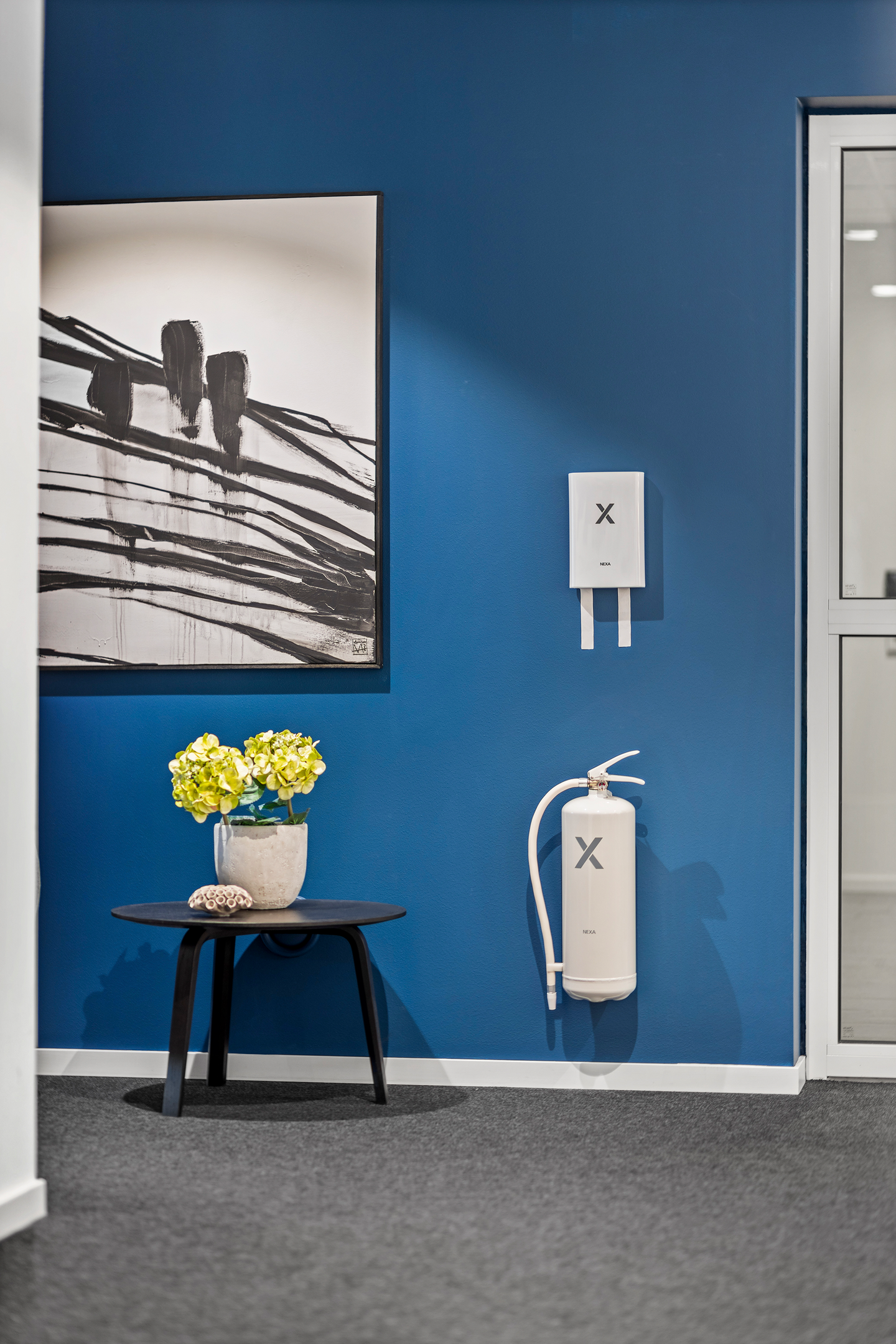 PULVERSLÄCKARE NEXA 6 KG 43A VIT NE, BRANDSLÄCKARE 6 KG PULVER VIT