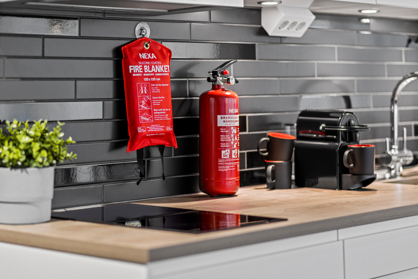 BRANDSLÄCKARE PG-2 2 KG NEXA BRANDSLÄCKARE 2 KG PULVER 13A