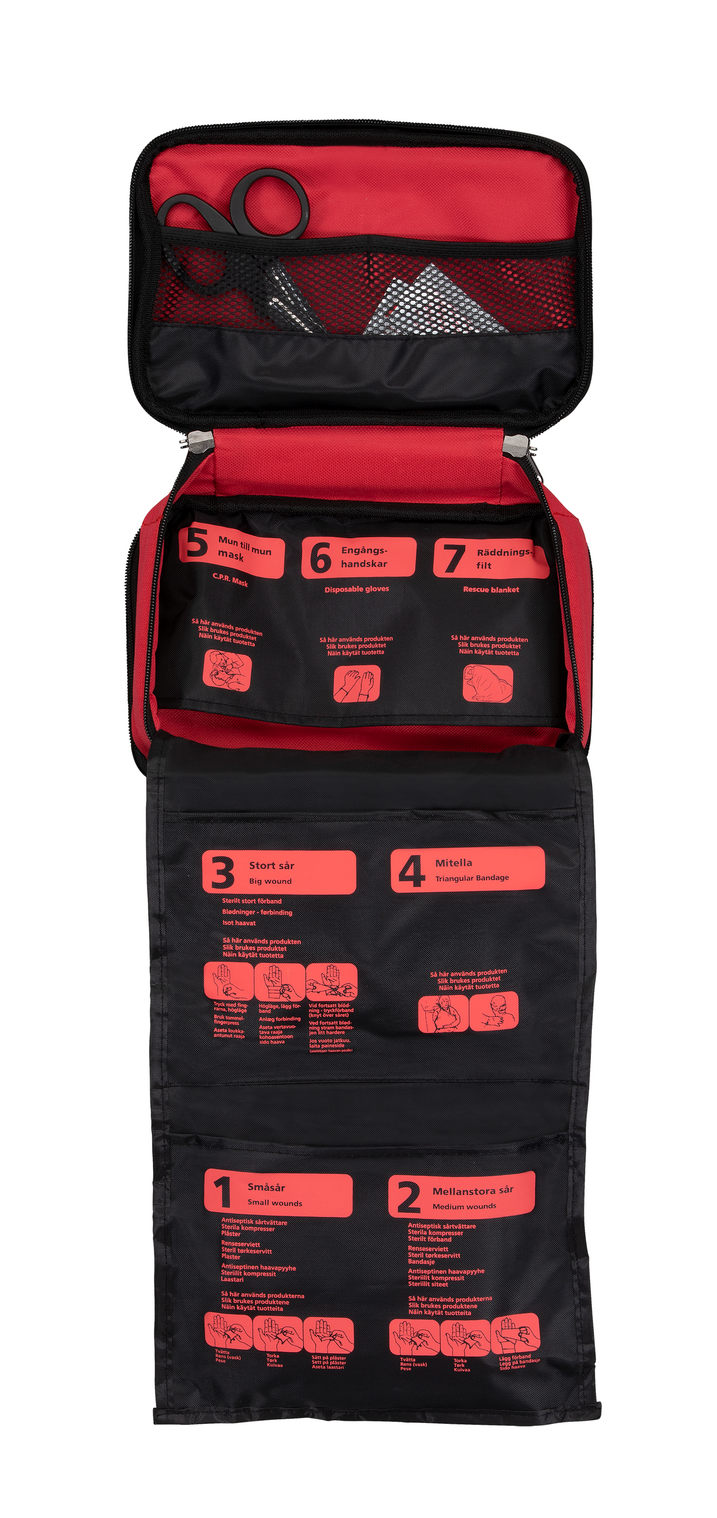 FÖRSTA NEXA HJÄLPEN VÄSKA FAB-6 NEX