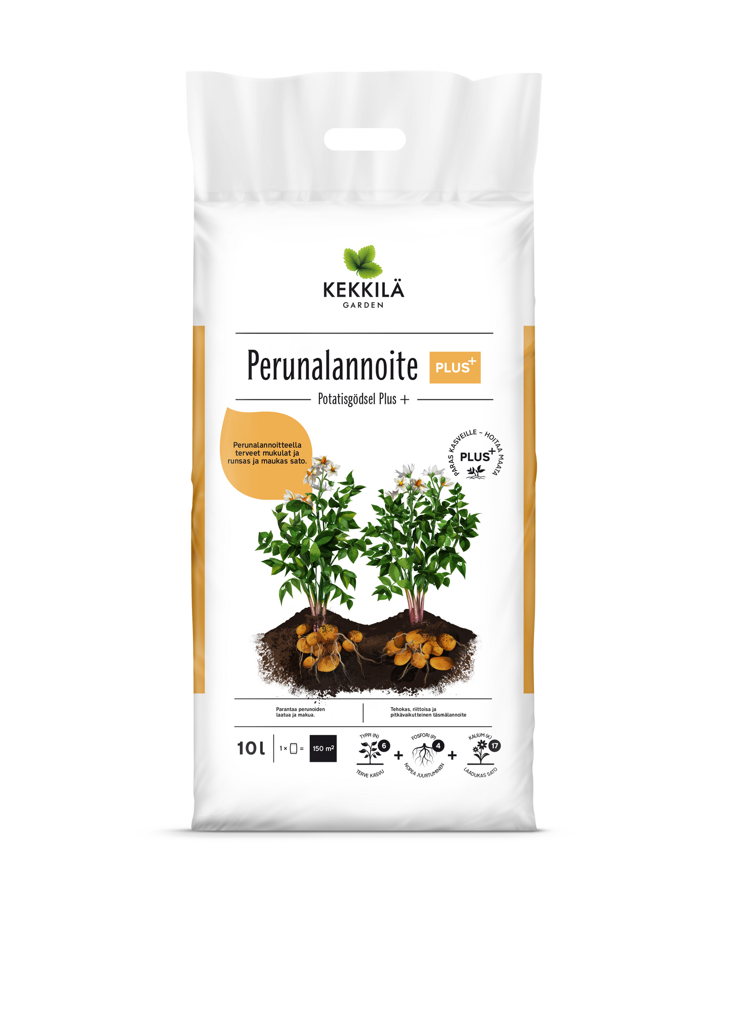 Perunalannoite Kekkilä Plus+ 10l
