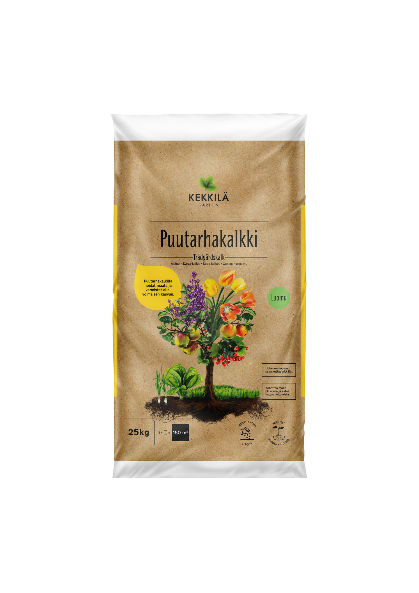 Puutarhakalkki Kekkilä 25kg