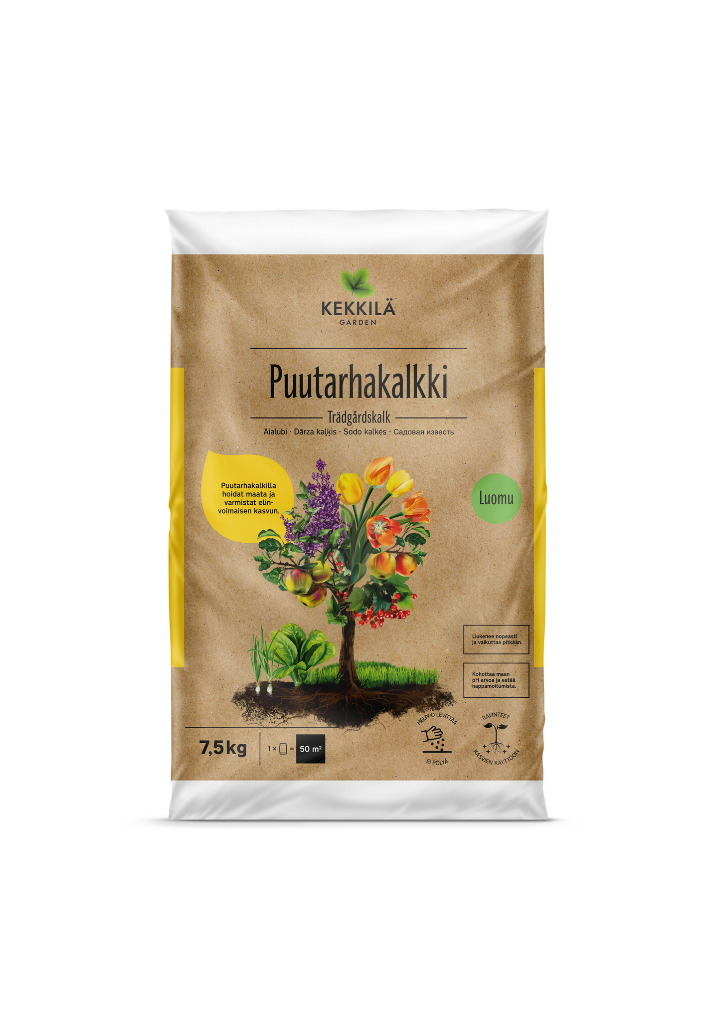 Puutarhakalkki Kekkilä 7,5kg