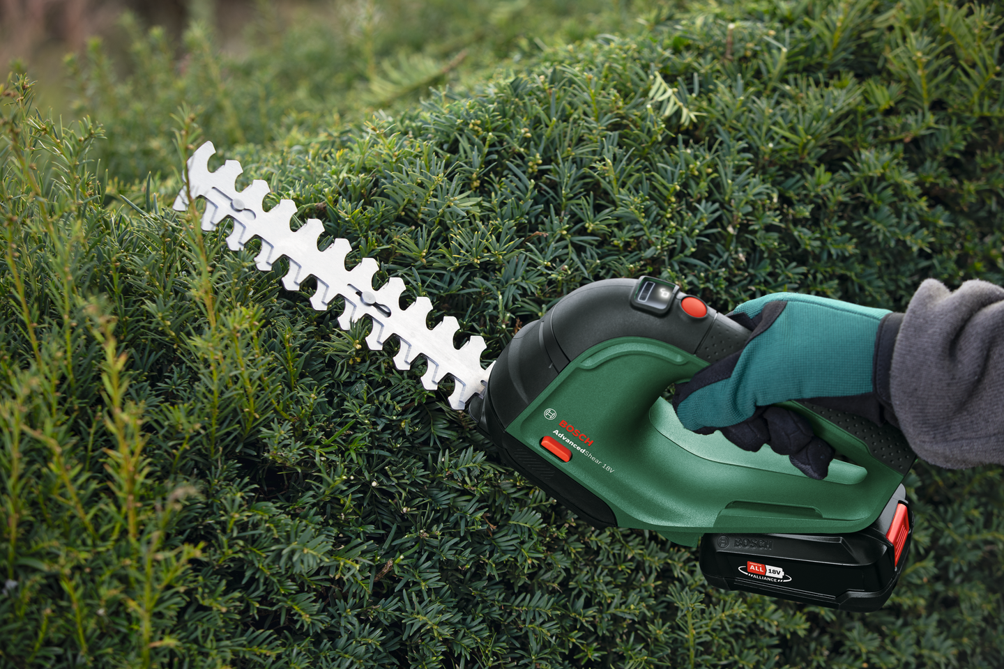 Akkuruohosakset Bosch AdvancedShear 18V-10 1x2,0Ah