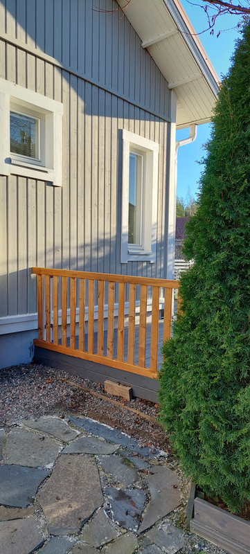 Aitaelementti Goodiy Vuokko 80x180cm ruskea