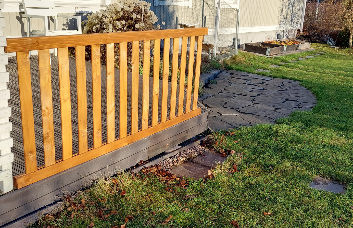 Aitaelementti Goodiy Vuokko 80x180cm ruskea