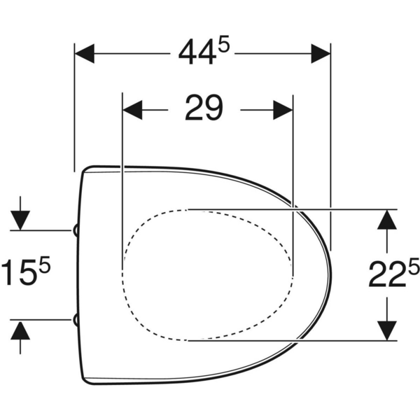 Wc-istuinkansi IDO Glow 9117001001