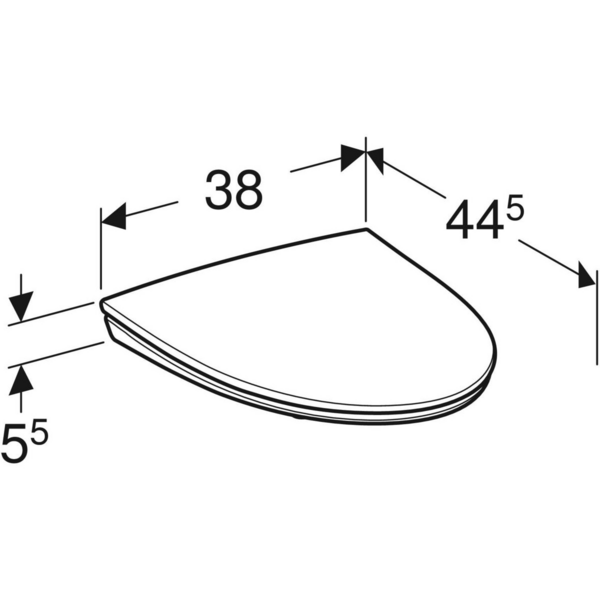 Wc-istuinkansi IDO Glow 9117001001