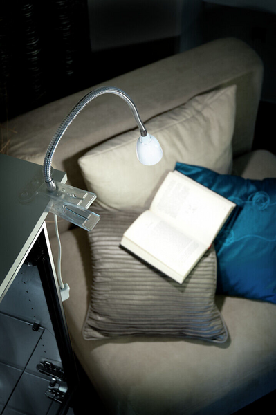 Klipsivalaisin Airam Stella Clip 280lm 3W/830 valkoinen