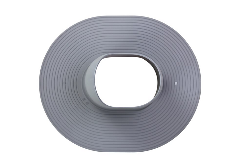 Kattoläpivienti VILPE Huopa korkea harmaa