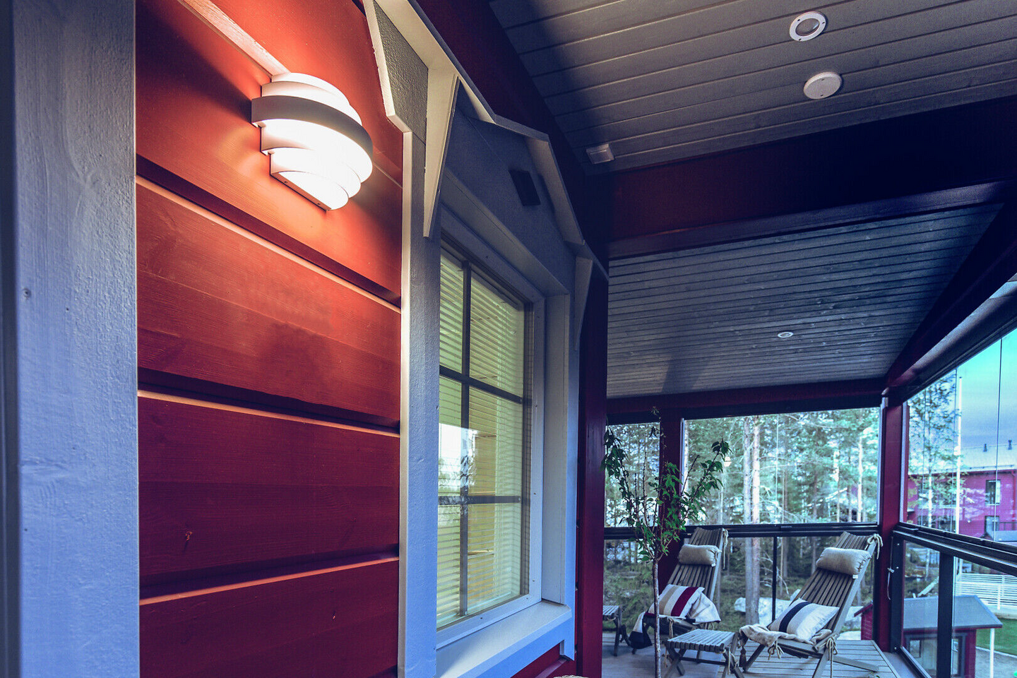 Ulkoseinävalaisin Airam Nora 280lm 2x3W IP54