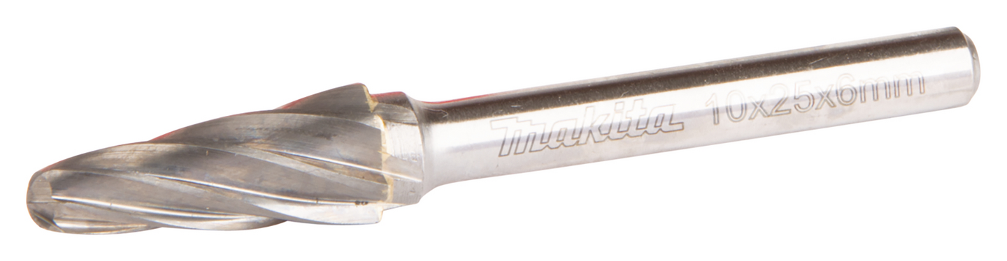 Kovametalliviila Makita 10x25mm, muoto L