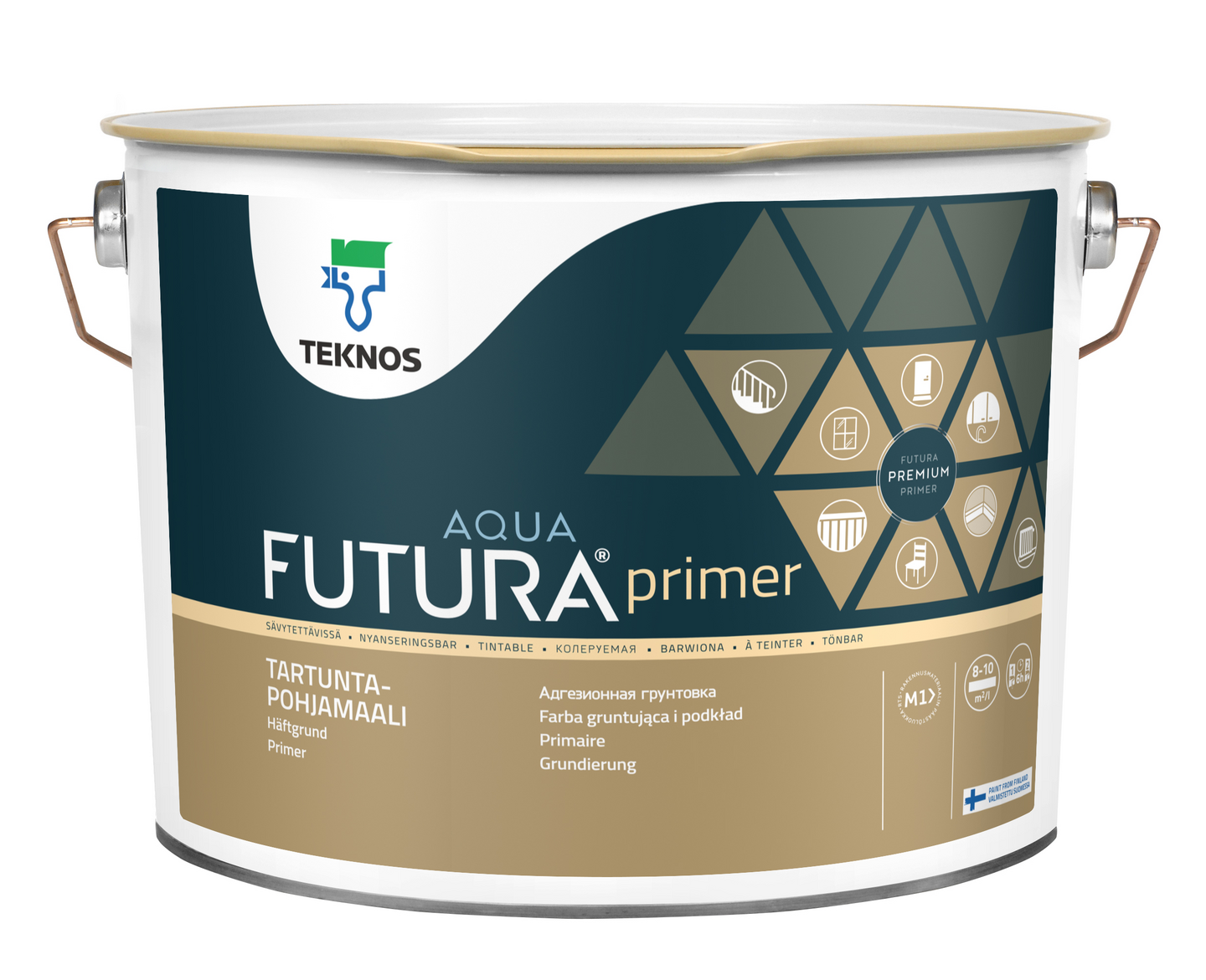 Futura Aqua 3 Tartuntapohjamaali valkoinen