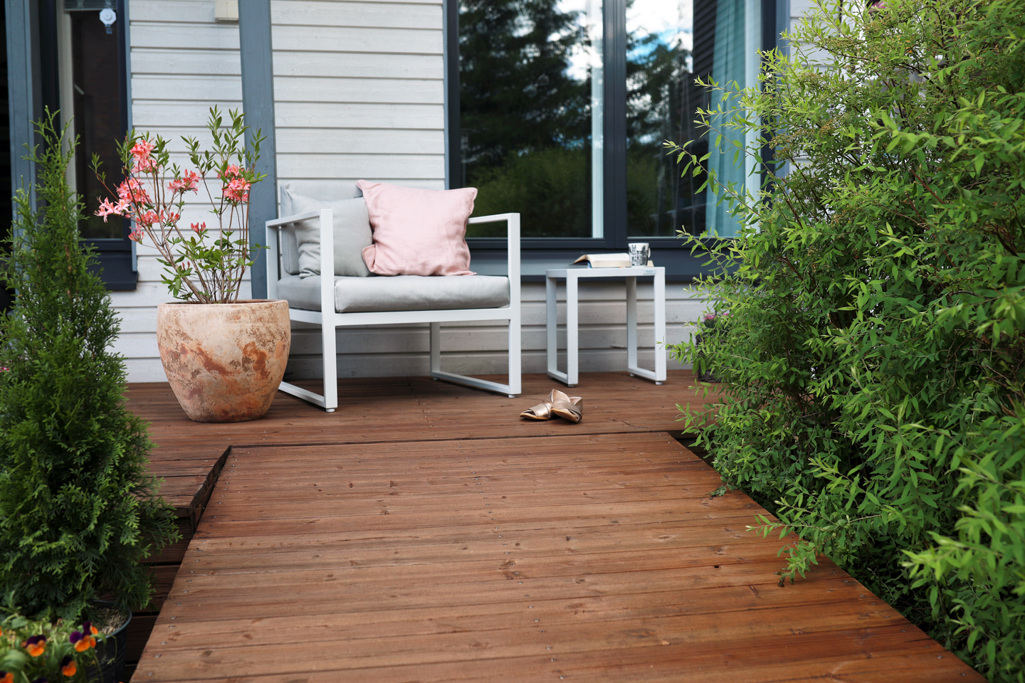 Woodex Aqua Wood Oil ruskea puuöljy 0,9l