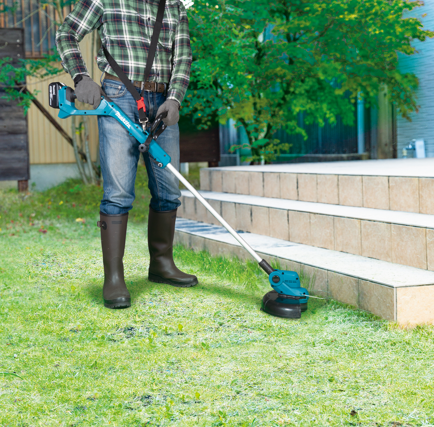 Akkuruohotrimmeri Makita DUR193Z 18V LXT runko