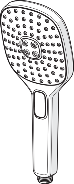 Käsisuihku Oras 243403 Hydracitiva Style 3-SP