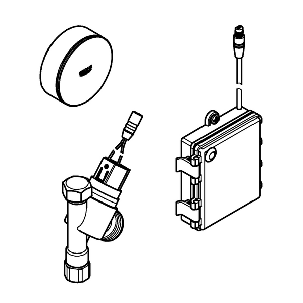 Astiapesukoneen venttiili GROHE Switch etäkäyttöinen