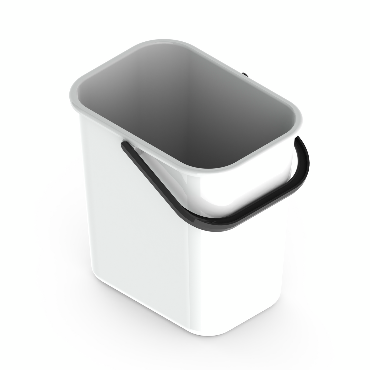 Jätesanko LM 520 ECO 11,5l valkoinen kierrätysmuovista