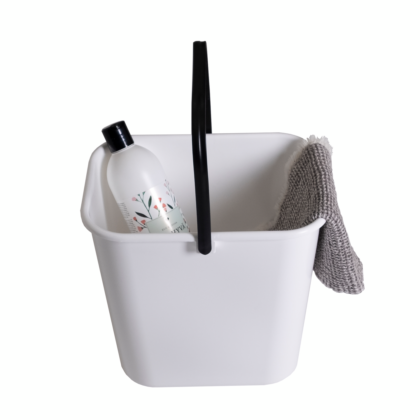 Jätesanko LM 520 ECO 11,5l valkoinen kierrätysmuovista