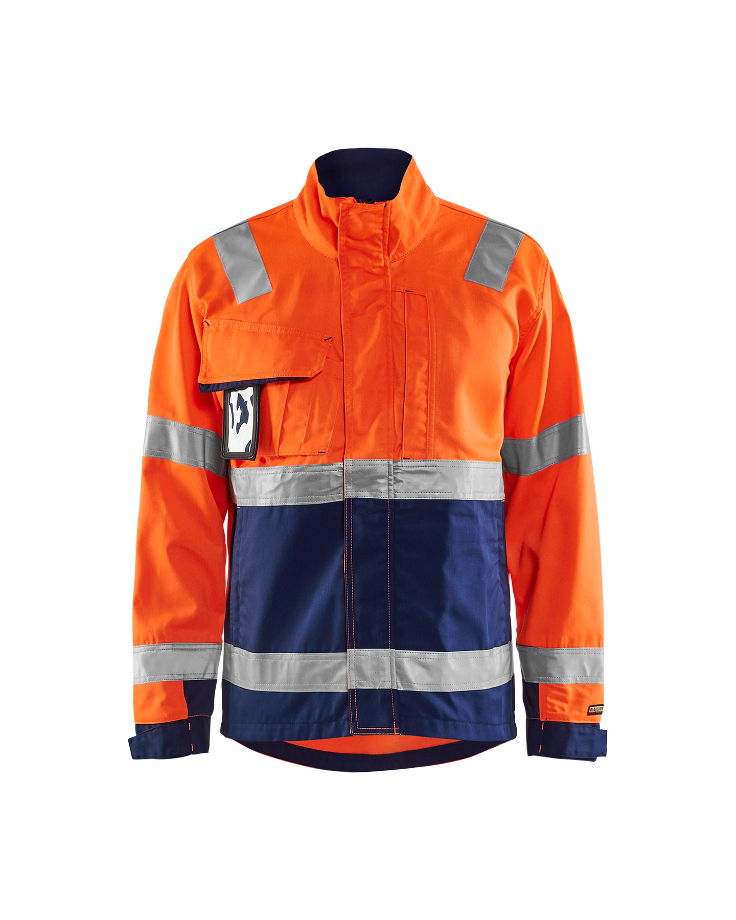 Takki Blåkläder Hi-Vis 406418115389 oranssi-tummansininen