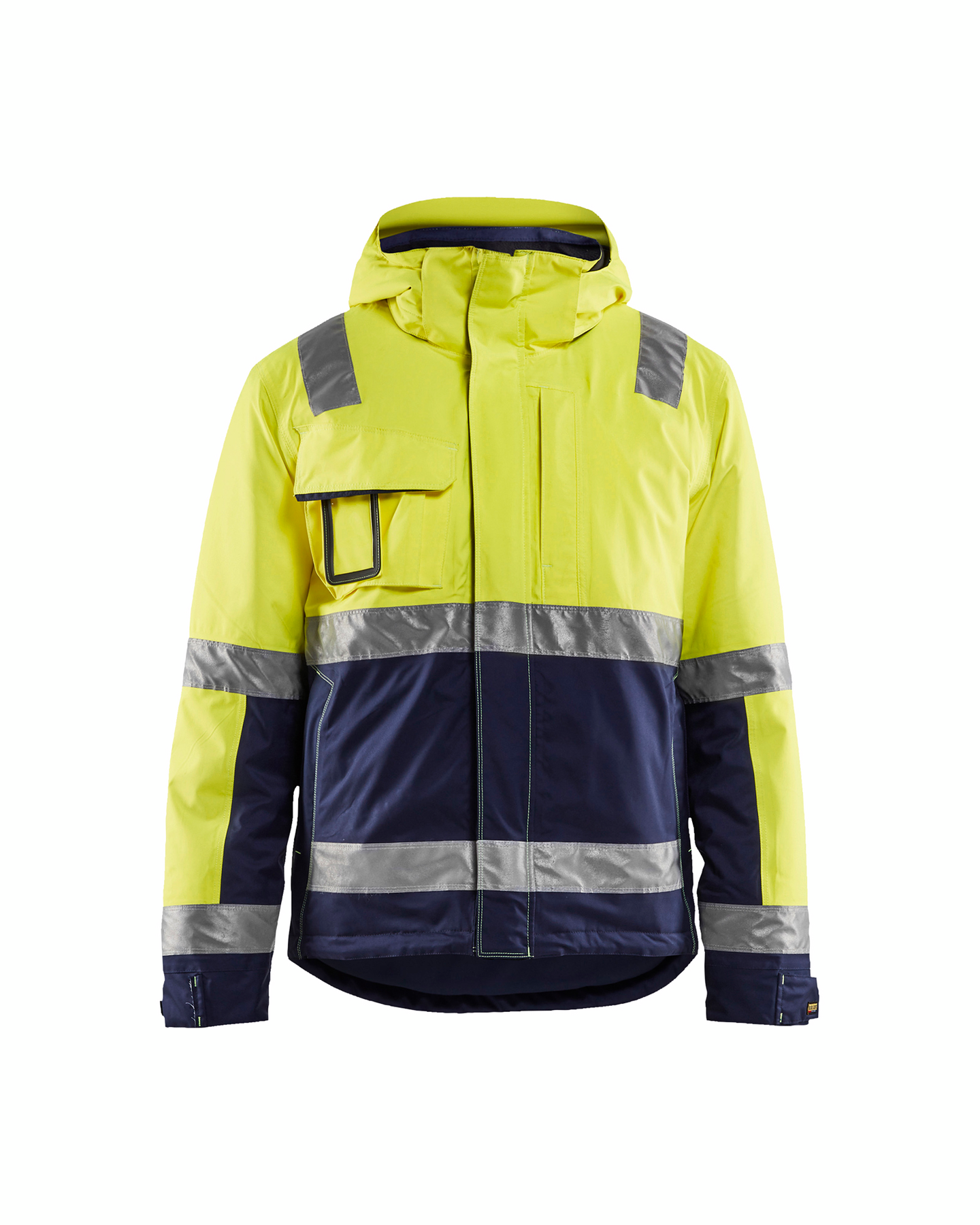 Talvitakki Blåkläder Hi-Vis 487019873389 keltainen-tummansininen
