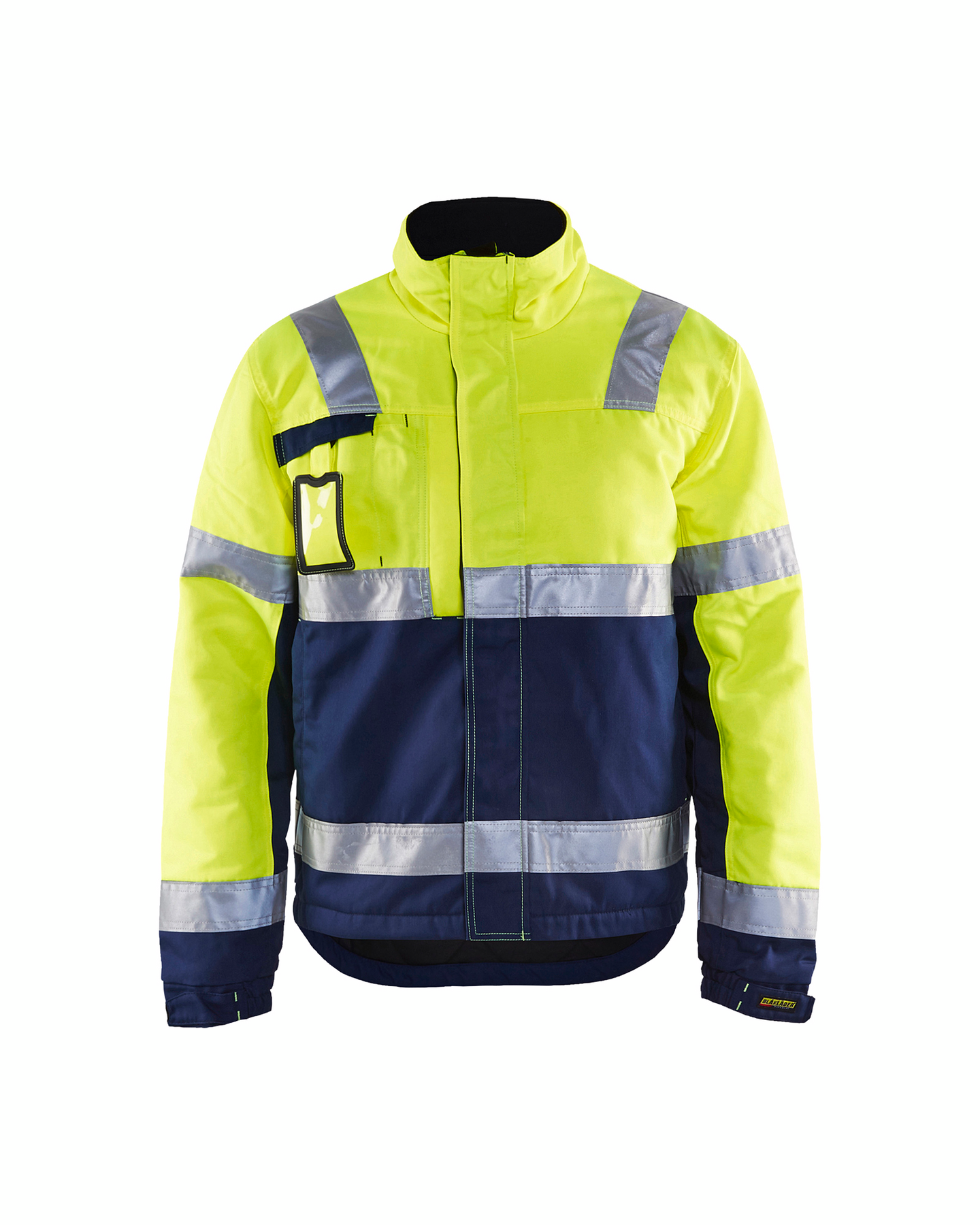 Talvitakki Blåkläder Hi-Vis 486218113389 keltainen-mariininsininen