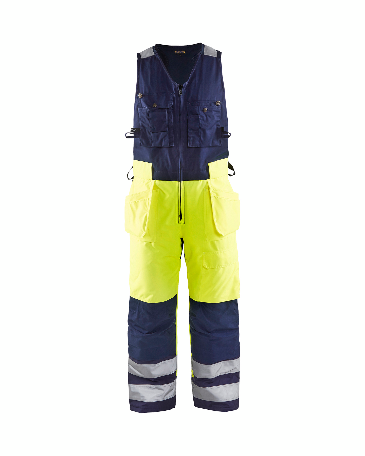 Talviavohaalari Blåkläder Hi-Vis 850419773389 keltainen-mariininsininen