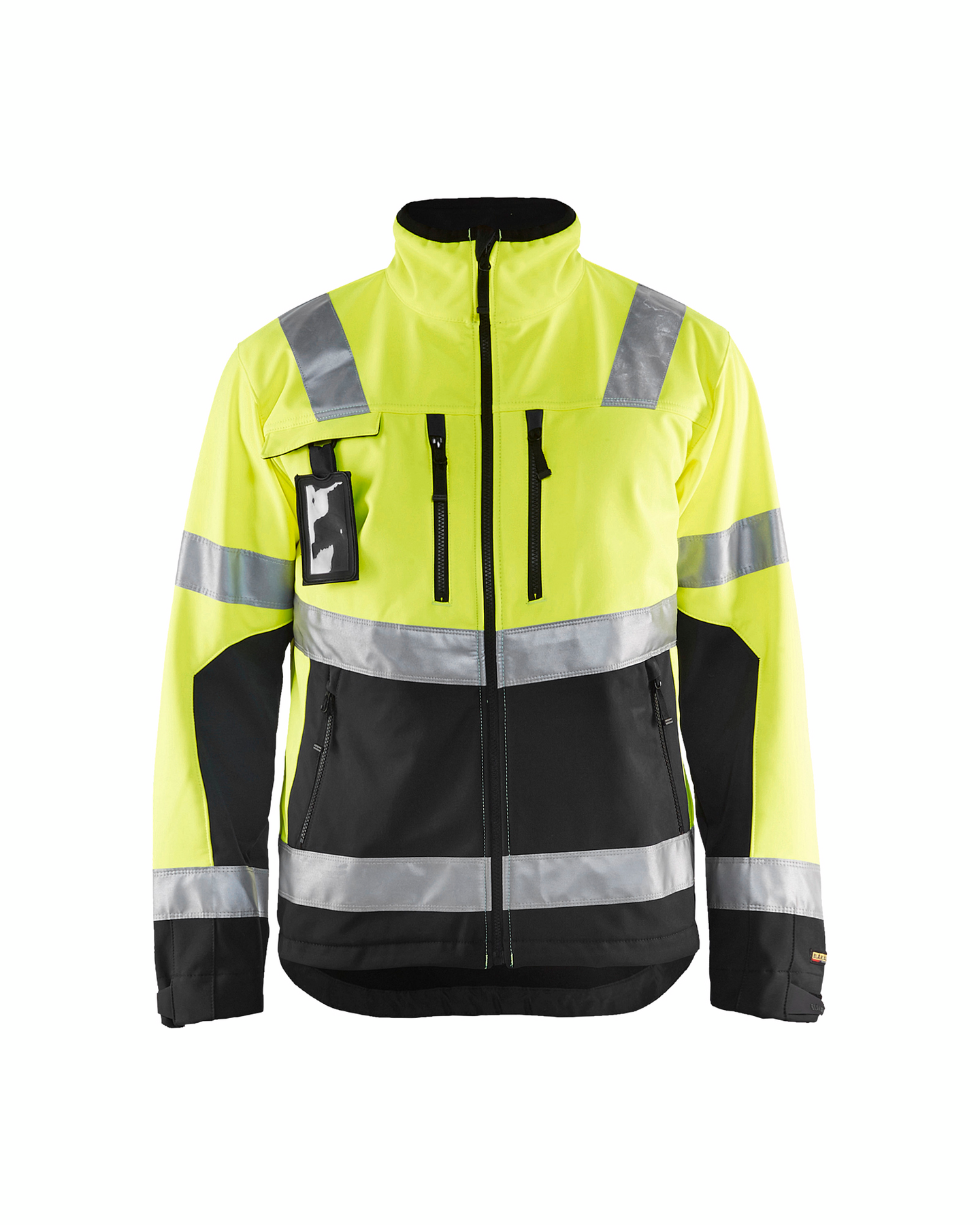 Softshell-takki Blåkläder Hi-Vis 490025173399 keltainen-musta