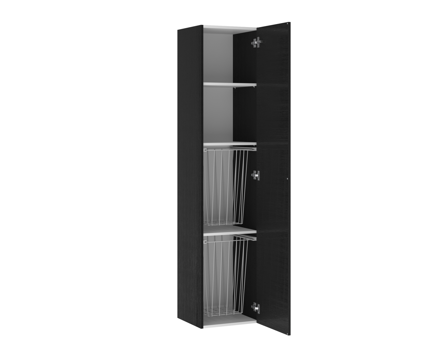 h-gsk-p-med-en-d-rr-h-ger-182x38x35cm-svart-tr-k-rauta