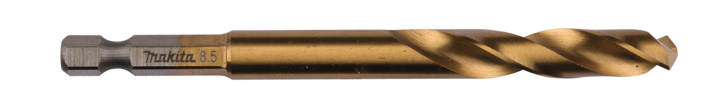 Metalliporanterä Makita 8,5x102mm HSS-TiN 1/4 kuusiokantakiinnitys