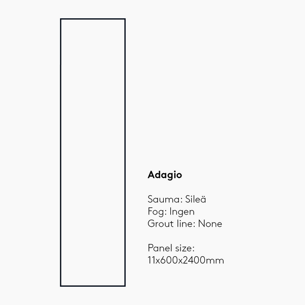 Sisustuslevy Fibo 11x620x2400 1035 S Silver Slate