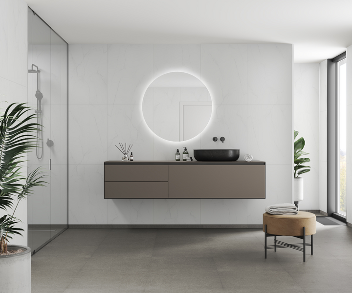 Sisustuslevy Fibo 11x620x2400 2487-M6080 S Bianco Marble