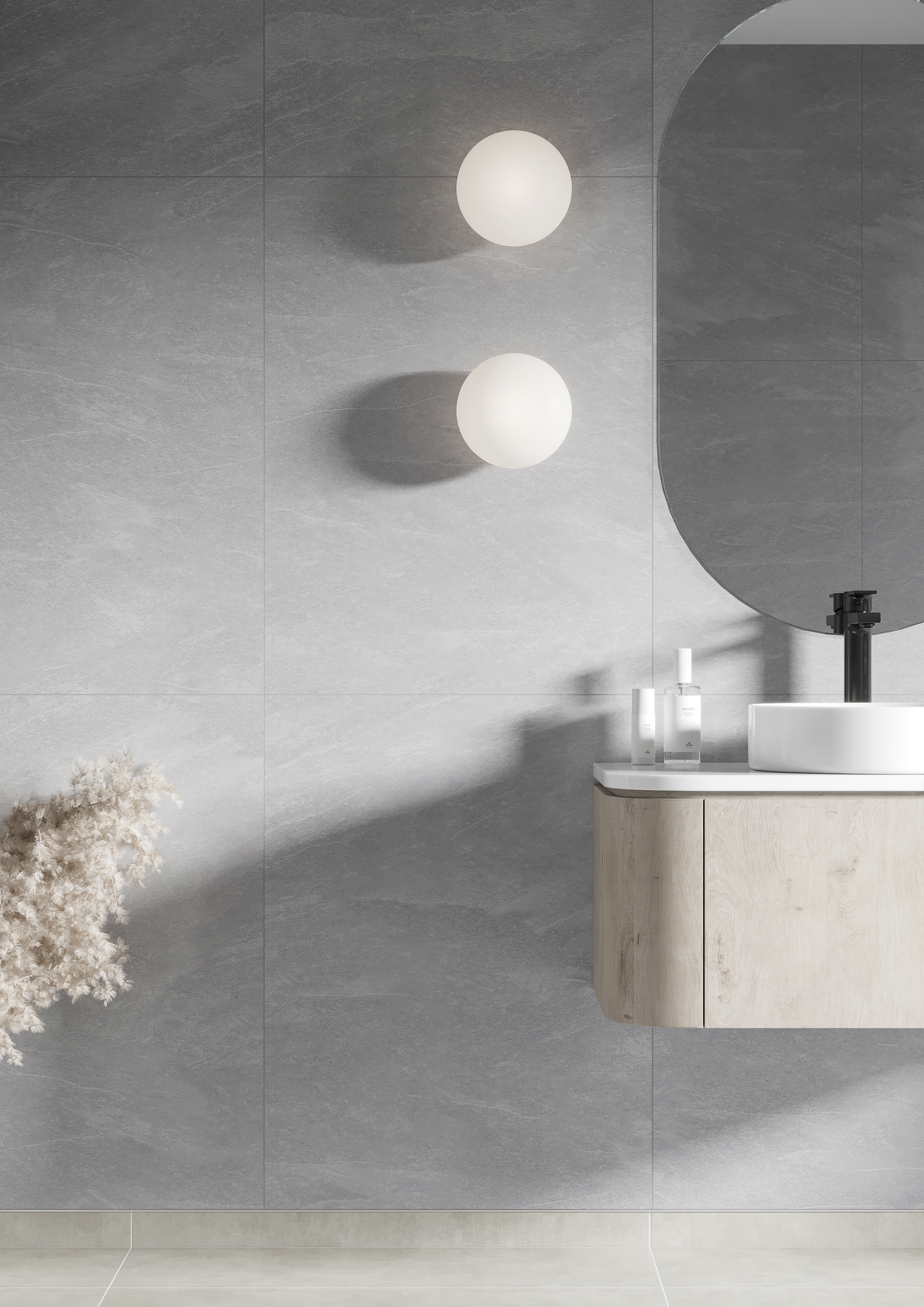 Sisustuslevy Fibo 11x620x2400 2035-M6080 EM Grey Slate