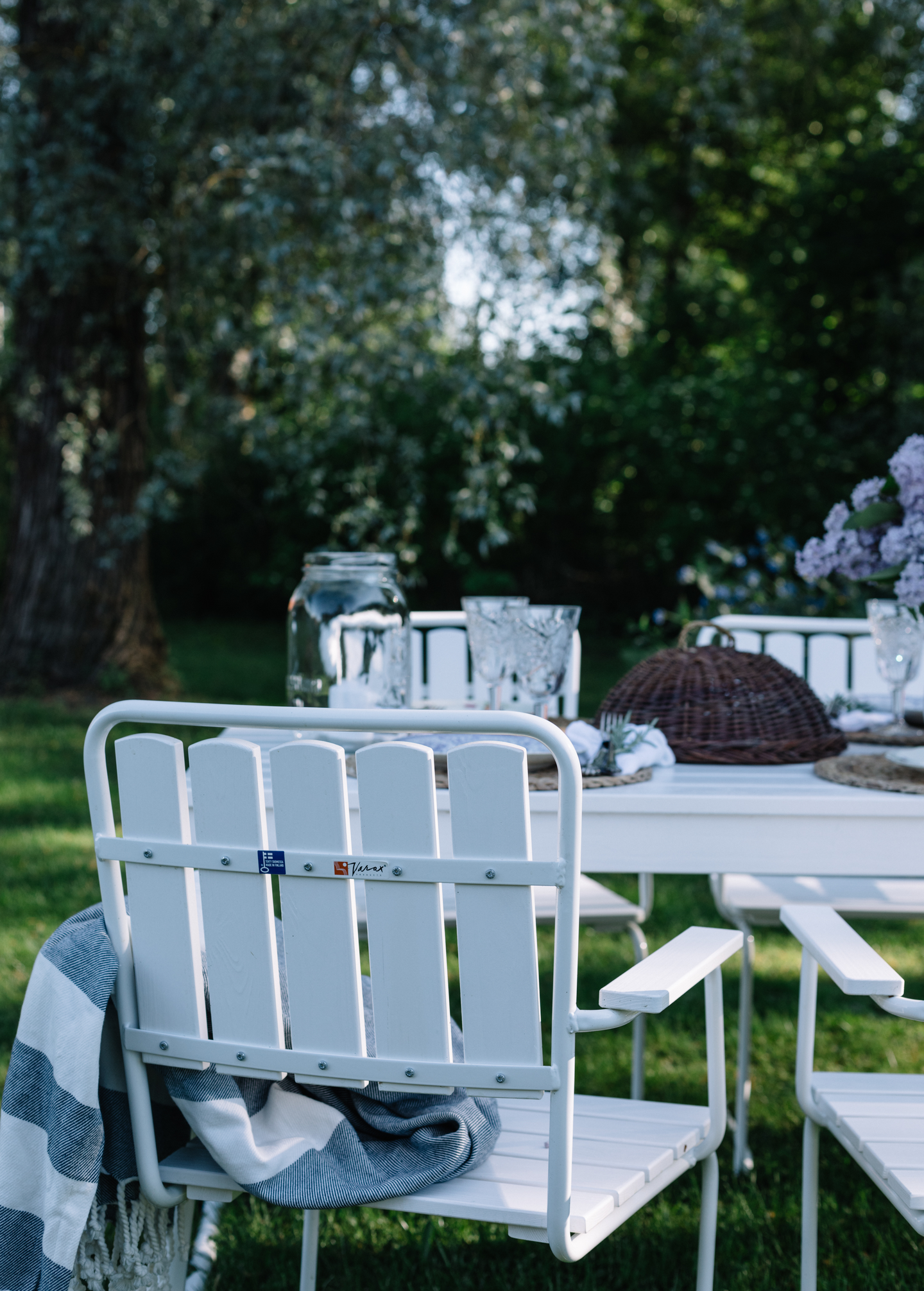 Tuoli Varax Suvisaari valkoinen