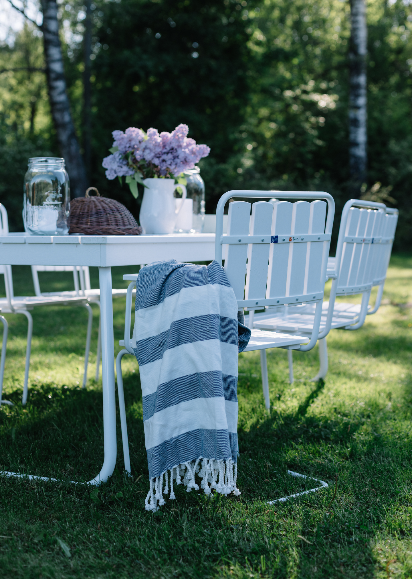 Tuoli Varax Suvisaari valkoinen